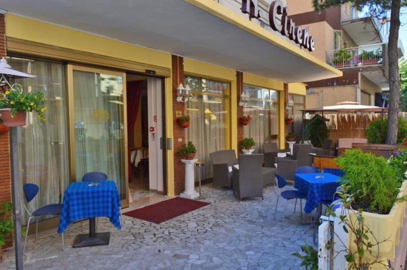 Hotel Cirene Rimini Exterior foto